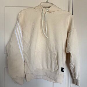 Adidas Women’s Hoodie Sweatshirt Cream Size XS